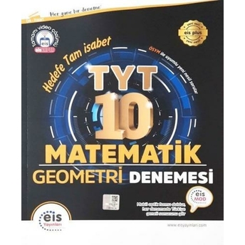 Eis Yayınları Tyt Matematik Geometri 10 Deneme Komisyon