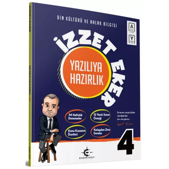 Eker Test 4. Sınıf Din Kültürü Ve Ahlak Bilgisi Yazılıya Hazırlık Izzet Eker