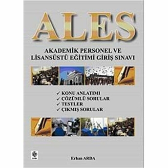 Ekin Ales Akademik Personel Ve Lisansüstü Eğitimi Giriş Sınavı Erhan Arda