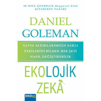 Ekolojik Zeka Daniel Goleman