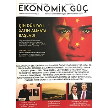 Ekonomik Güç Dergisi Özel Sayı Temmuz-Ağustos 2017 Kolektif