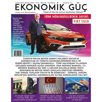 Ekonomik Güç Dergisi Sayı: 19 Aralık 2021 - Şubat 2022 Kolektif