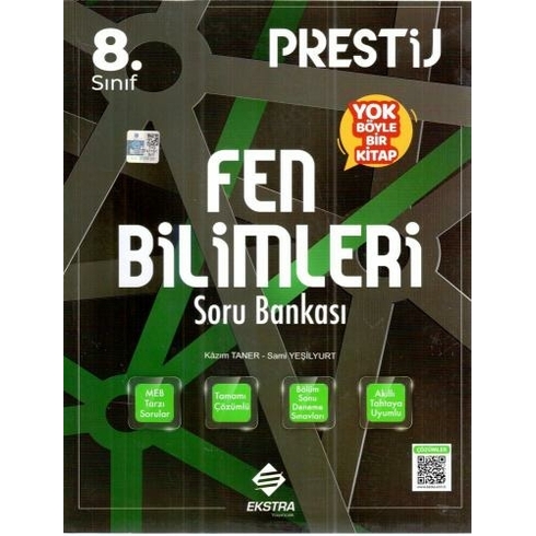 Ekstra Yayıncılık 8. Sınıf Fen Bilimleri Prestij Soru Bankası Komisyon