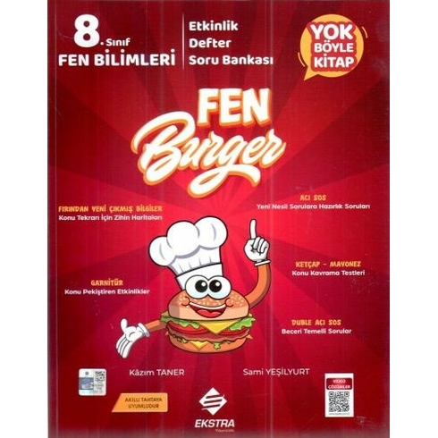 Ekstra Yayınları 2022 8.Sınıf Fenburger Fen Bilimleri