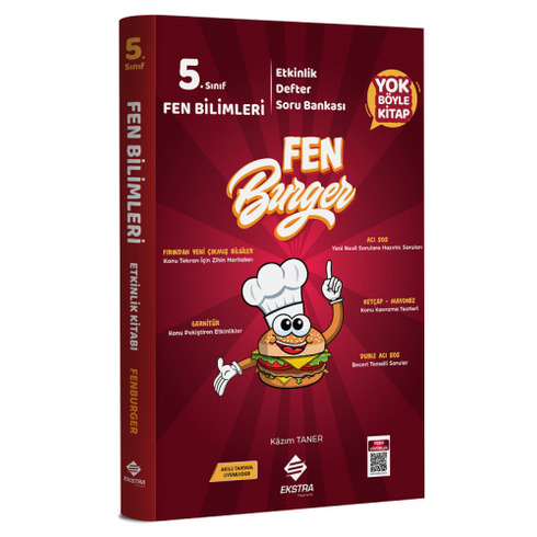 Ekstra Yayınları 5.Sınıf Fen Bilimleri Fenburger Soru Bankası