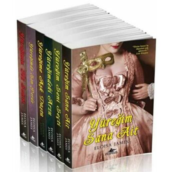 Eloisa James Romantik Kitaplar Takım Set (6 Kitap) Eloisa James