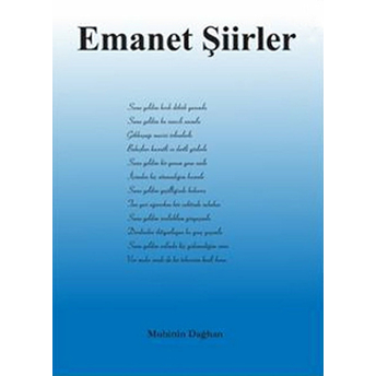 Emanet Şiirler-Muhittin Dağhan