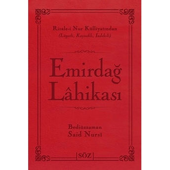 Emirdağ Lahikası (Çanta Boy - Iki Renk) Bediüzzaman Said Nursi