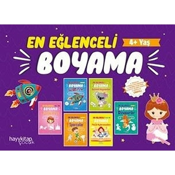 En Eğlenceli Boyama 6’Lı Set Canan Öztürk