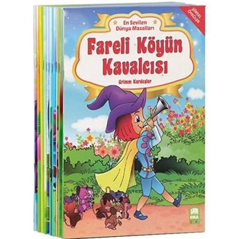 En Sevilen Dünya Masalları (10 Kitap Takım Büyük Boy-Ciltli) Kolektif