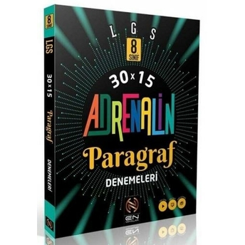 En Yayınları 8. Sınıf Lgs Paragraf Adrenalin 30 X 15 Denemeleri Komisyon