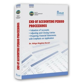 End Of Accounting Period Proceedings Hülya Boydaş Hazar