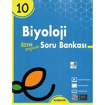 Endemik 10.Sınıf Biyoloji Soru Bankası Kolektıf