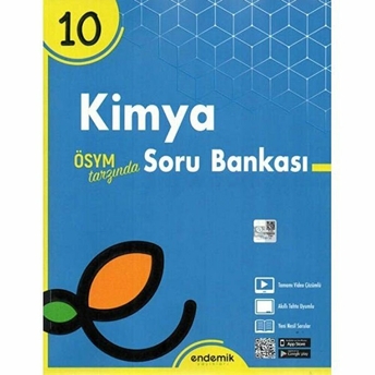 Endemik 10.Sınıf Kimya Soru Bankası Kolektıf