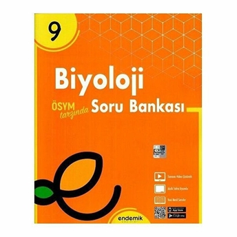 Endemik 9.Sınıf Biyoloji Soru Bankası Kolektıf