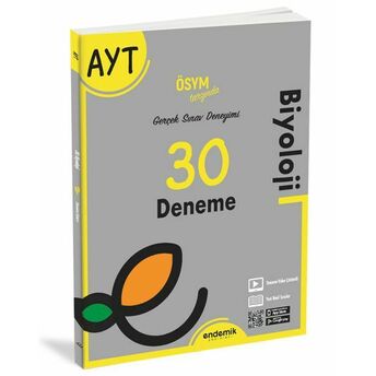 Endemik Ayt Biyoloji 30 Deneme Sınavı