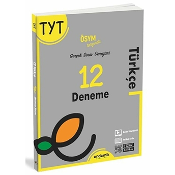 Endemik Tyt Türkçe 12 Deneme