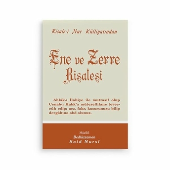 Ene Ve Zerre Risalesi / Cep Boy (Kod:533)