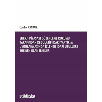 Enerji Piyasası Düzenleme Kurumu Tarafından Regülatif Idari Yaptırım Uygulanmasında Izlenen Idari Usullere Egemen Olan Ilkeler