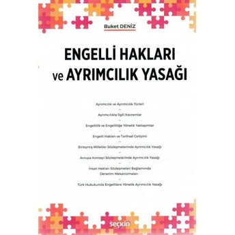 Engelli Hakları Ve Ayrımcılık Yasağı Buket Deniz