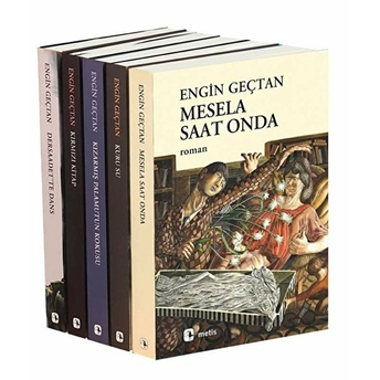 Engin Geçtan Edebiyat Seti 5 Kitap Takım - Hediyeli Engin Geçtan