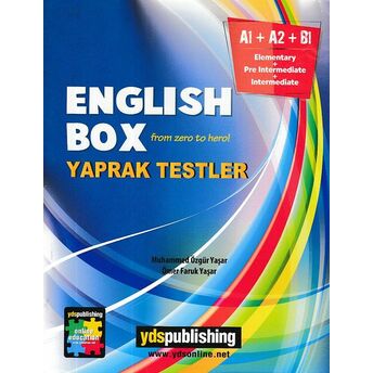 English Box Yaprak Testler Muhammed Özgür Yaşar, Ömer Faruk Yaşar