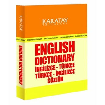 English Dictionary Ingilizce-Türkçe / Türkçe-Ingilizce Sözlük Kolektif