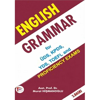 English Grammar For Üds Kpds Yds Murat Hişmanoğlu