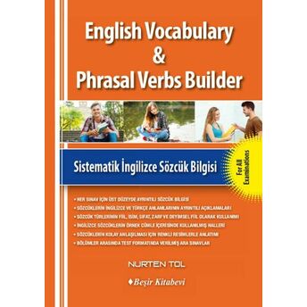 English Vocabulary Phrasal Verbs Builder Nurten Tol