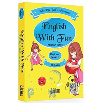 English With Fun Level 1 - 10 Kitap - The Red Ball’s Adventures Yağmur Toka