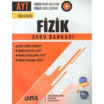 Ens Yayıncılık Ayt Fizik Destek Soru Bankası Fatma Böyükocakoğlu