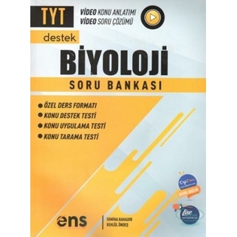 Ens Yayıncılık Tyt Biyoloji Soru Bankası Behlül Öndeş