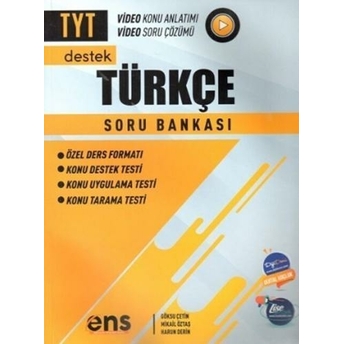 Ens Yayıncılık Tyt Türkçe Soru Bankası Göksu Çetin