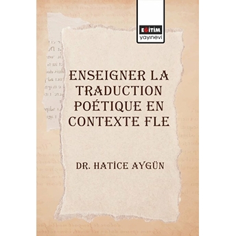 Enseigner La Traduction Poetique En Contexte Fle Hatice Aygün