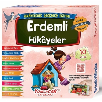 Erdemli Hikayeler Seti (10 Kitap Takım) Kolektif