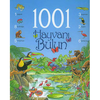 Erken Çocukluk Kitaplığı: 1001 Hayvanı Bulun - Ruth Brocklehurst