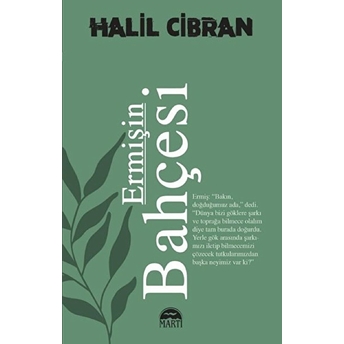 Ermişin Bahçesi Halil Cibran