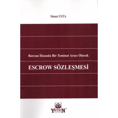 Escrow Sözleşmesi Sinan Usta