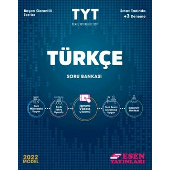 Esen Tyt Türkçe Soru Bankası 2022 Mehmet Saylan, Feyzullah Çelikbağ, Tayfur Altun