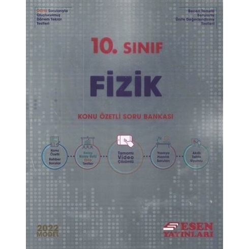 Esen Yayınları 10. Sınıf Fizik Konu Özetli Soru Bankas