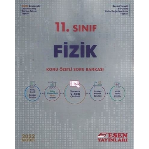 Esen Yayınları 11. Sınıf Fizik Konu Özetli Soru Bankası