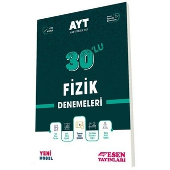 Esen Yayınları Ayt Fizik 30 Lu Deneme Komisyon