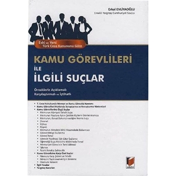 Eski Ve Yeni Türk Ceza Kanununa Göre Kamu Görevlileri Ile Ilgili Suçlar