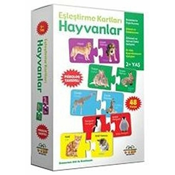 Eşleştirme Kartları Hayvanlar Kolektif