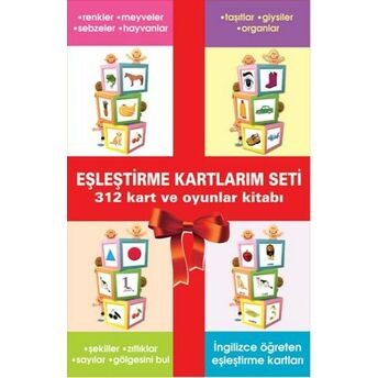 Eşleştirme Kartlarım Seti 312 Kart Ve Oyunlar Kitabım Orhan Meriç