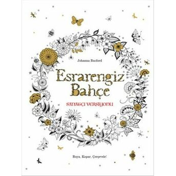 Esrarengiz Bahçe Sanatçı Versiyonu Johanna Basford