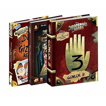 Esrarengiz Kasaba Kitaplar Seti 3 Kitap - Alex Hirsch