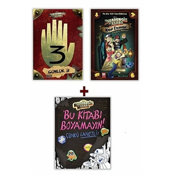 Esrarengiz Kasaba Seti 2 + 1 Boyama Kitabı - Alex Hirsch