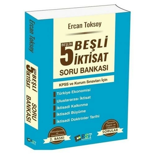 Est 5 Beşlik:beşli Iktisat Soru Bankası - Ercan Toksoy