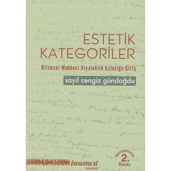 Estetik Kategoriler Cengiz Gündoğdu